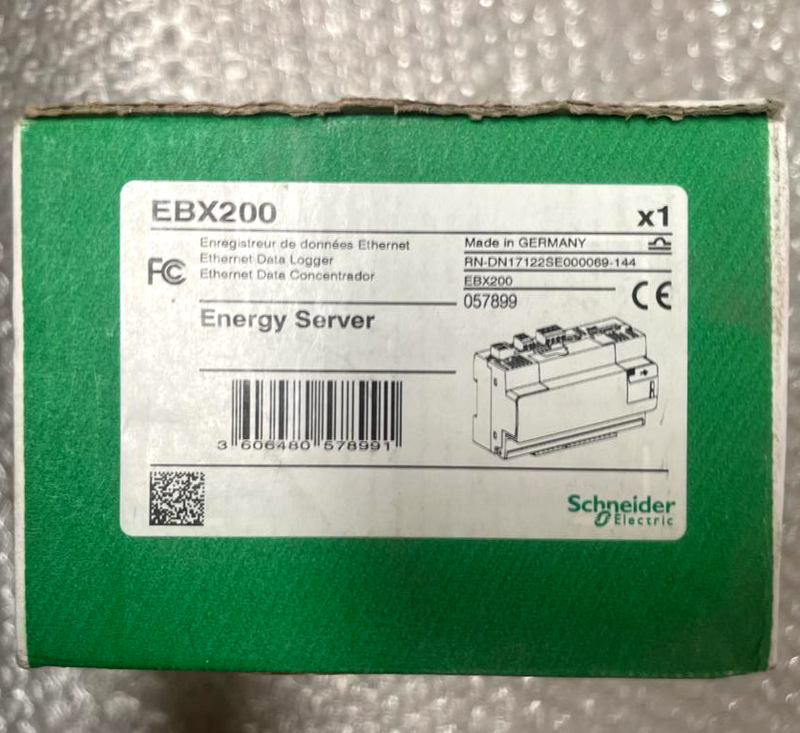 Schneider Electric Energy Server - EBX200 - Ethernet Data Logger