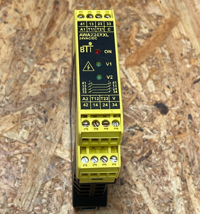 Comitronic-BTI - AWAX26XXL - Safety Relay, 3 NO + 1 NC, 8 A, 24 V AC/DC, PL e