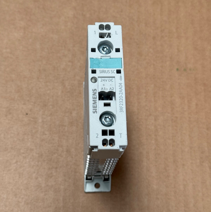 Siemens – 3RF2320‑2AA04 – 1‑Pole Solid‑State Contactor, 20 A, 48–460 VAC, 24 VDC