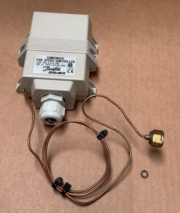 Danfoss – RGE‑Z1L4‑7DS (061H3045) – Condenser Fan Speed Controller, 230 V