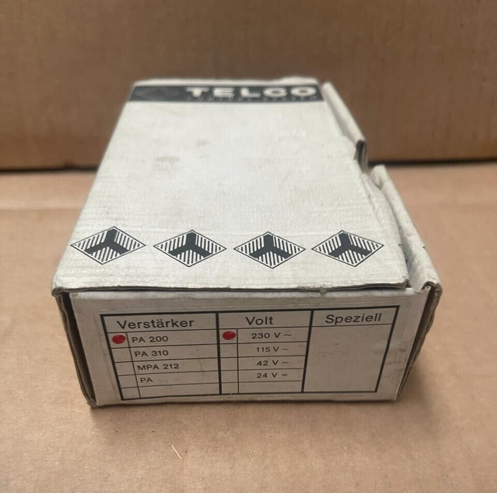 TELCO - PA 200 - PNP 24 V DC OPTO AMPLIFIER