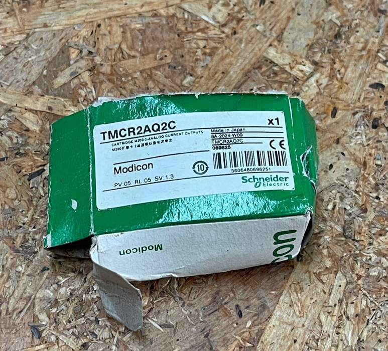 Schneider Electric – TMCR2AQ2C – Modicon M200 Cartridge 2× 4–20 mA Analog Output