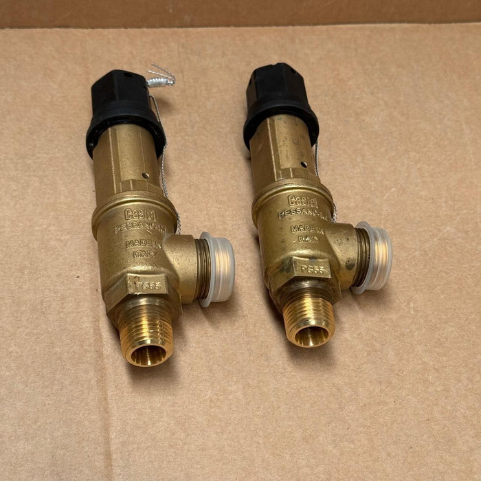 Castel – 3030/44C – Safety Relief Valve ½″ NPT × ¾″ G, adjustable 9–50 bar
