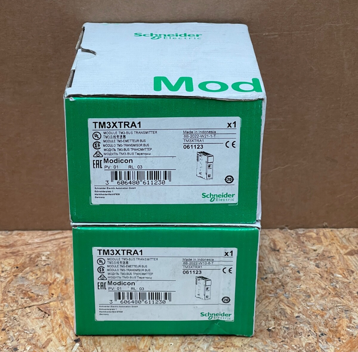 Schneider Electric – TM3XTRA1 – Modicon TM3 Remote Transmitter Module, RJ45 Bus