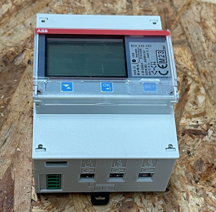 ABB – B23 212‑100 (2CMA100166R1000) – 3‑Phase Direct‑Connect Energy Meter, 65 A