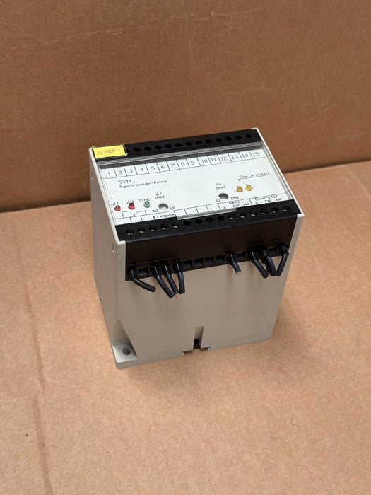 ITM SYN – Three‑Phase Synchronizer Relay (DIN‑rail module) – Sync/Phase