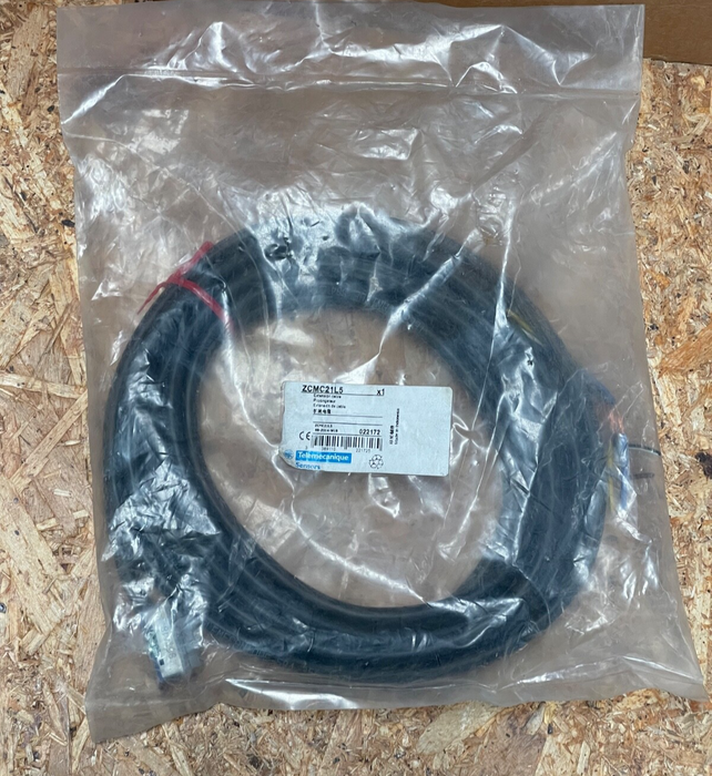 Telemecanique – ZCMC21L5 – Pre‑Wired Connector for ZCMD Limit Switch (5 m)