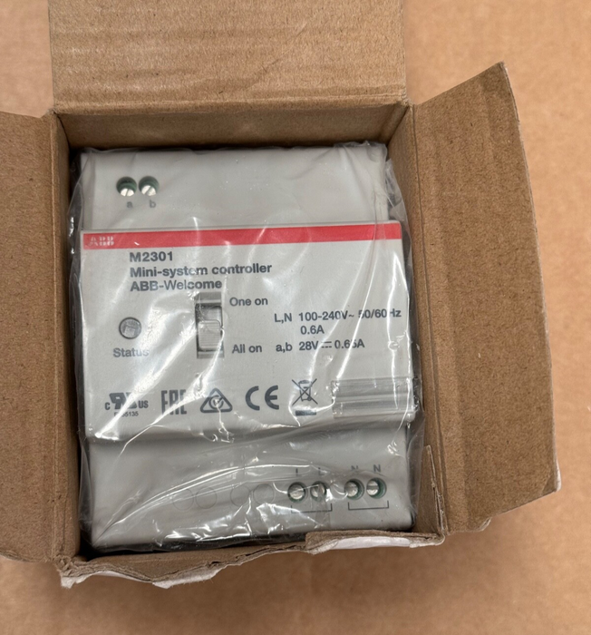 ABB – M2301 Mini‑System Controller (2TMF210161W0002) – DIN‑Rail Welcome Door Ent