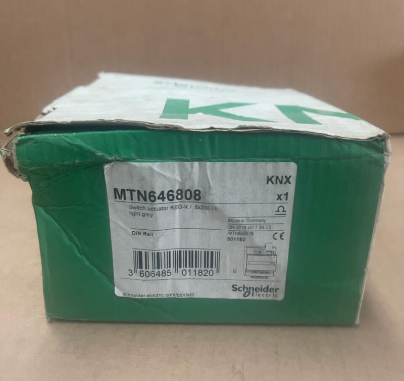 Schneider Electric DIN RAIL KNX - MTN646808 - Switch Actuator REG-K/ 8x230