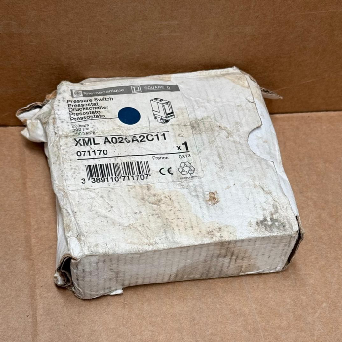 Telemecanique – XMLA020A2C11 – 20 bar Pressure Switch, 1 SPDT, G¼ Thread