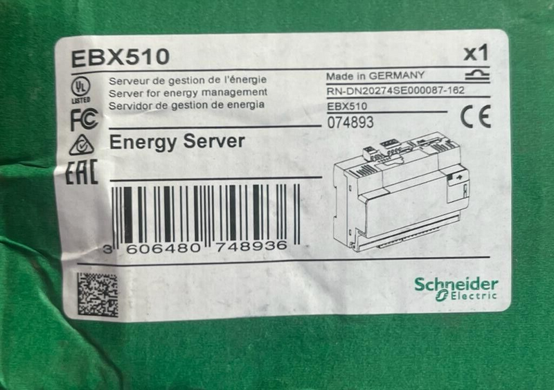 Schneider Electric Energy Server EBX510 Server For Energy Managment