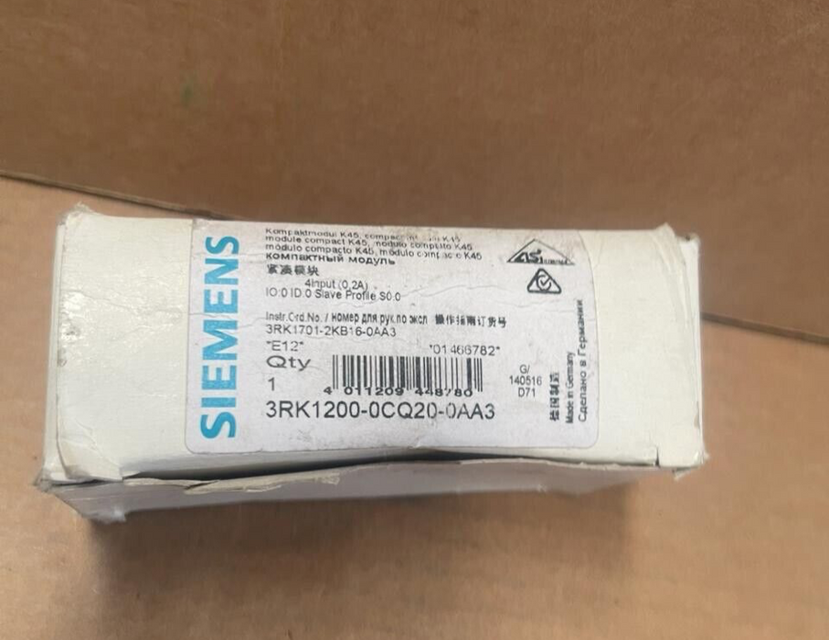SIEMENS - 3RK1200-0CQ20-0AA3 - Digital E/A Module