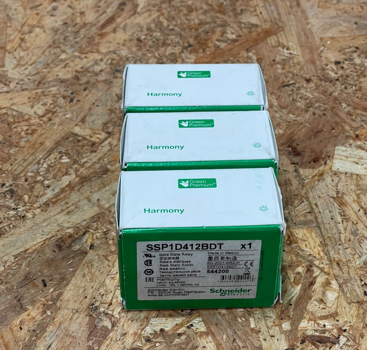 Schneider Electric – SSP1D412BDT – Harmony Solid State Relay, 12 A DC Panel-Moun