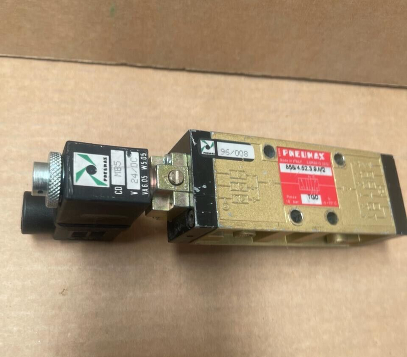 PNEUMAX - 858/4.52.3.9.M2 - Solenoid Valve with PNEUMAX MB5