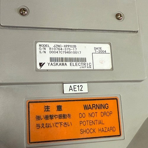 Yaskawa – JZNC-XPP02B – Robot Teach Pendant