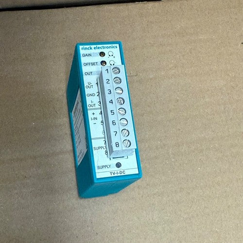rinck electronics – TV-I-DC – Isolation Amplifier / Signal Transducer