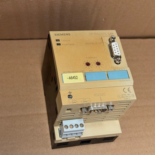 Siemens – 6ES7158-0AA01-0XA0 – DP/RS 232C Link Converter Module