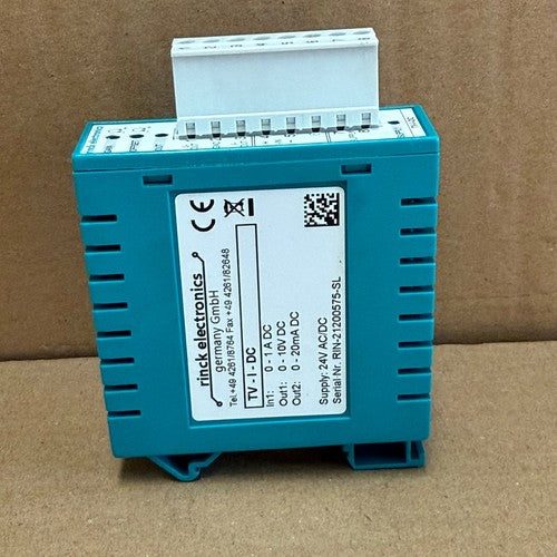 rinck electronics – TV-I-DC – Isolation Amplifier / Signal Transducer