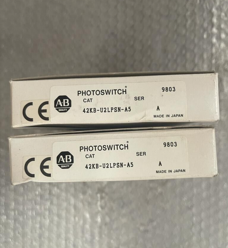 Allen-Bradley, 42KB-U2LPSN-A5, PHOTOSWITCH Photoelectric Sensor PNP Output 5m