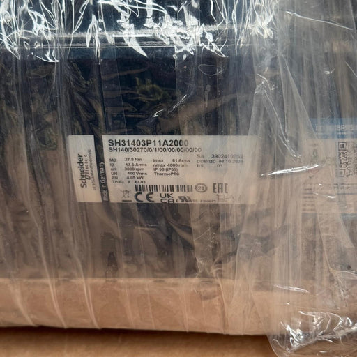 Schneider Electric – SH31403P11A2000 – SH3 140 Series Servo Motor, 27.8 Nm, 4000