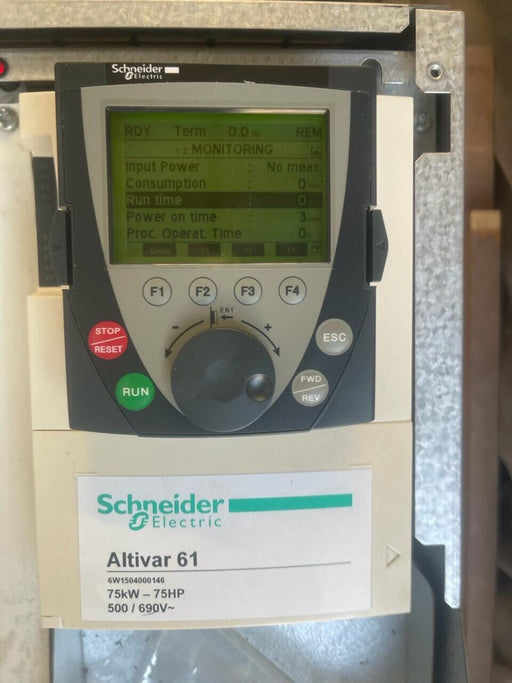 Schneider Electric Altivar 61 - ATV61HD75Y - VFD 55kW/500V - 75kW/690V