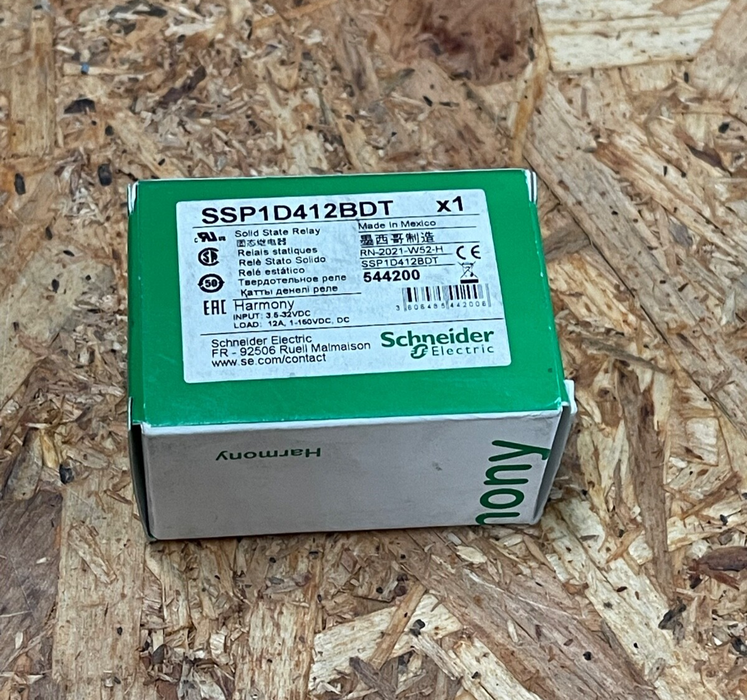 Schneider Electric - SSP1D412BDT - Harmony Solid State Relay, 12 A, 1–150 V DC