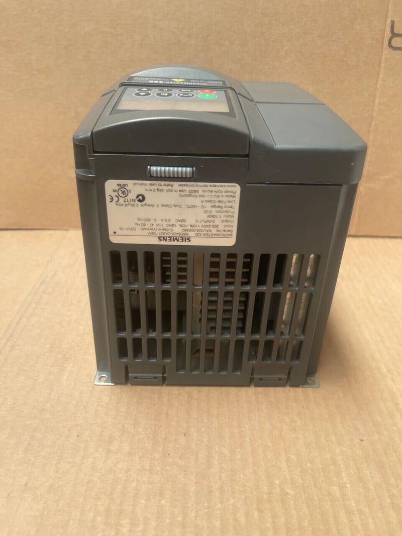 Siemens - 6SE6420-2AB21-1BA1 - MICROMASTER 420, 1.1 kW, 1-Phase, 240V AC