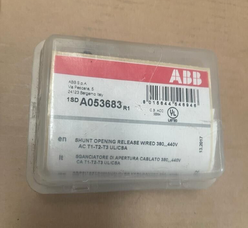 ABB 1SDA053683R1 Shunt Opening Release Wired 380...440VAC