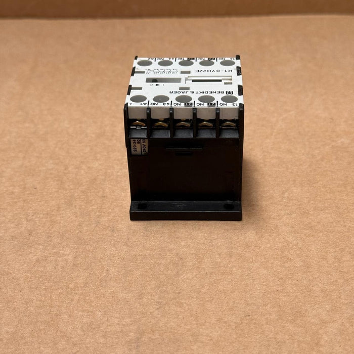 Benedikt & Jäger – K1‑07D22E – Mini Contactor 2NO + 2NC, 24 V DC Coil