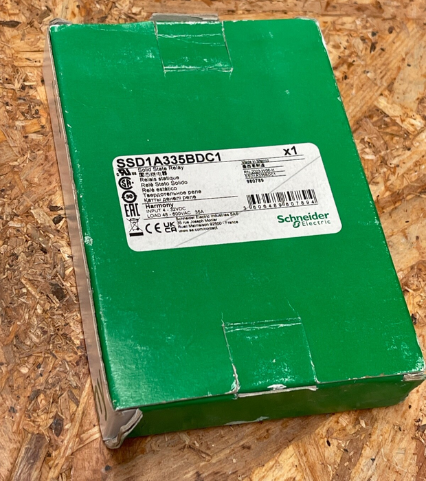 Schneider Electric – SSD1A335BDC1 – Harmony DIN‑rail Solid‑State Relay, SPST‑NO