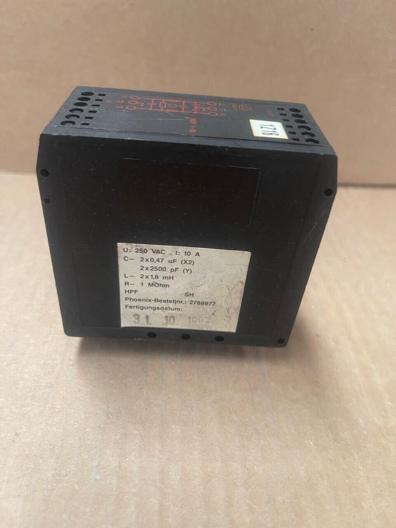 Phoenix Contact - 2788977 - NEF 1-10 Mains Interference Filter, 10 A, 264 V AC