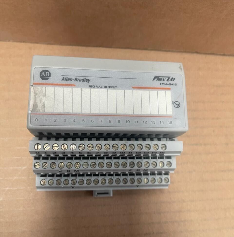 Allen-Bradley Flex I/O - 1794-OA16 - Controller Unit 120 VAC Output