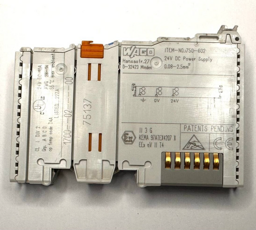 750-602 WAGO Power Supply 24 VDC
