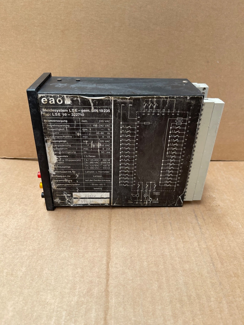 EAO – LSE16‑322710 – LSE16 Modular Signal Tower / Indicator Module