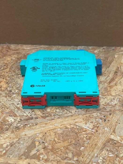 Pepperl & Fuchs – KFD0‑CS‑Ex1.51P (72147) – 1‑Channel Intrinsically-Safe 4–20 mA