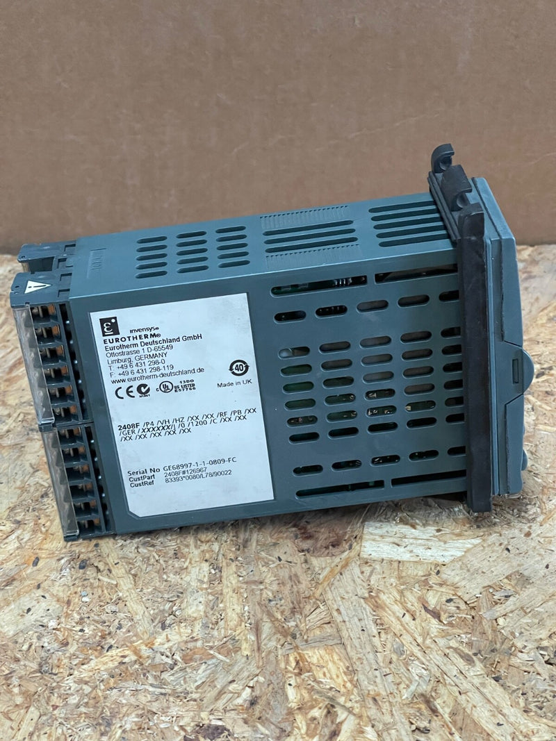 Eurotherm - 2408F/P4/VH/HZ/XX/XX/RF/PB - Programmable Temperature Controller