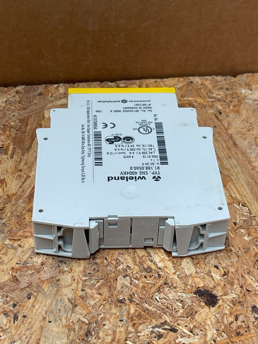 Wieland - SNE 4004KV - Safety Relay Expansion Module, 24 V DC, 4 NO + 3 NC