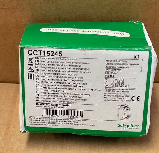 Schneider Electric – CCT15245 – Acti9 IC Astro 2C SMART Astronomic Programmable