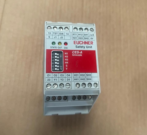 Euchner - CES-A-AEA-04B - Non-Contact Safety Switch, RFID, 4-pin