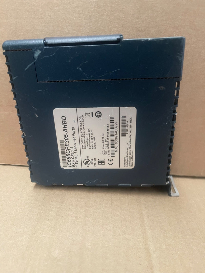 GE Fanuc – IC695CPE305-AHBD – PACSystems RX3i CPU Module