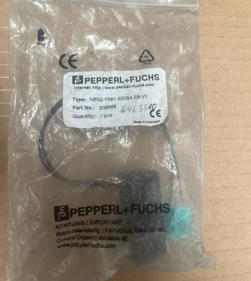 Pepperl+Fuchs NBN2-F581-220S4-E8-V1 / 206588 Inductive Sensor