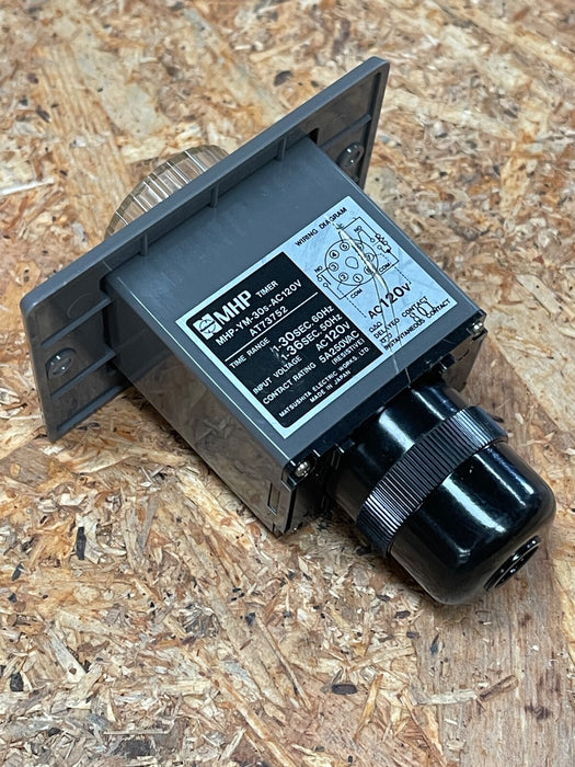 Matsushita (National MHP) – MHP‑YM‑30S‑AC120V – Motor‑Driven On‑Delay Timer