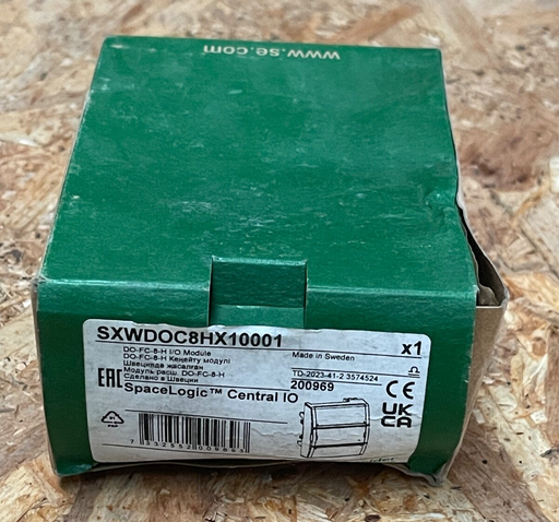 Schneider Electric – SXWDOC8HX10001 (DO‑FC‑8‑H) – SpaceLogic I/O Module