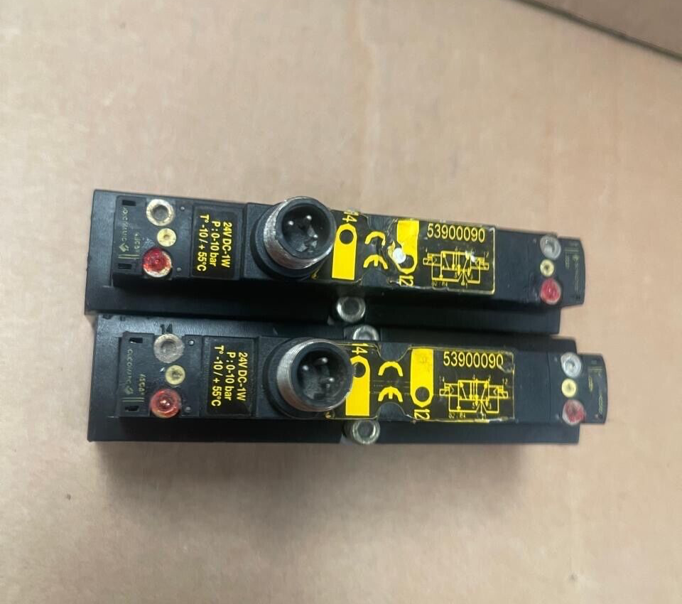 ASCO - 53900090 - 5/2-Way Solenoid Air Operated Spool Valve (ISO Size ...