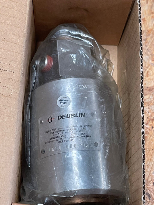 Deublin – 1690‑000‑168 – Low‑Speed Duoflow Rotary Union, G1″ RH → ¼″ NPT
