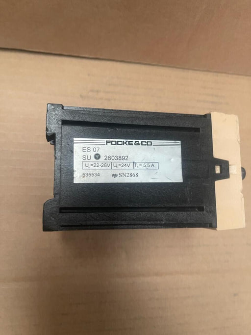 FOCKE & CO - ES 07 - 535534 - Safety Relay Controller Unit