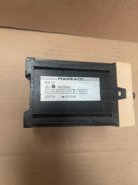 FOCKE & CO - ES 07 - 535534 - Safety Relay Controller Unit