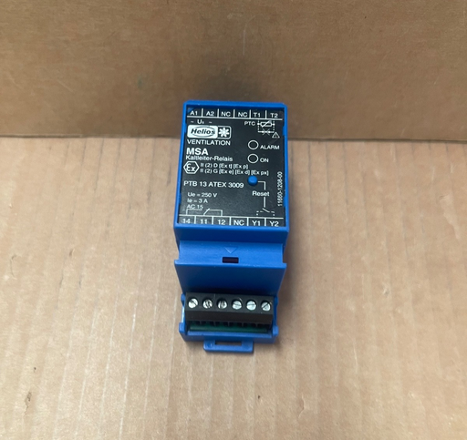Helios – MSA 01289.003 Motor Protection / PTC Trip Relay 220-240 VAC