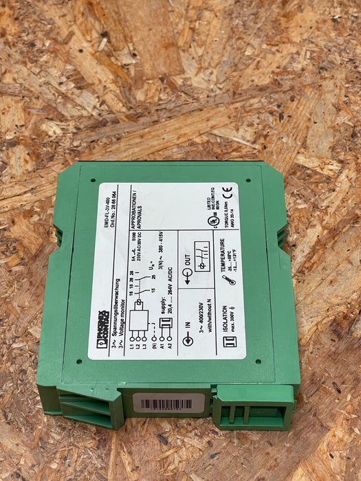 Phoenix Contact – 2866064 – EMD‑FL‑3V‑400 3‑Phase Voltage/Phase Monitoring Relay
