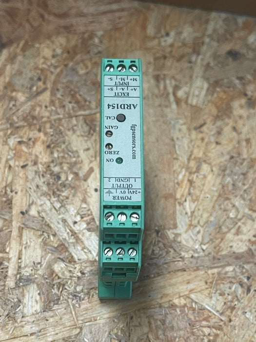 FGP Sensors – ARD154 – DIN‑Rail Bridge Amplifier, ±10 V / 4–20 mA Output, 24VDC